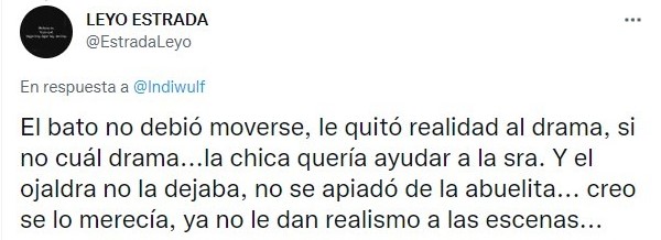 Tuit sobre Pareja discute en la calle y tienen final épico