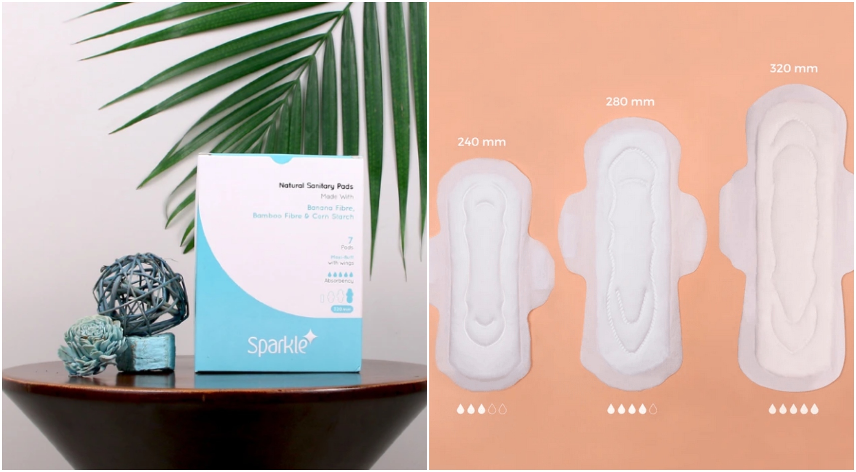 Sanitary towels;  Couple transforms banana crop waste into biodegradable sanitary napkins