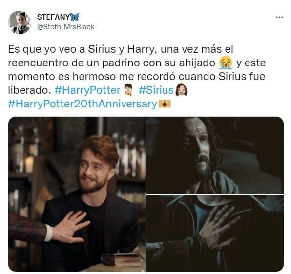 Tuits sobre Primer trailer reencuentro de Harry Potter