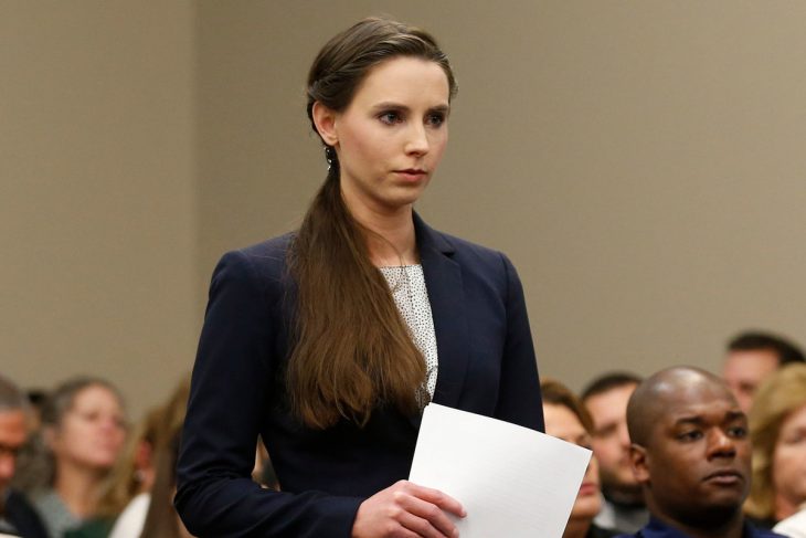 Rachael Denhollander; Las víctimas de Larry Nassar recibirán una indemnización de 380 millones de dólares 