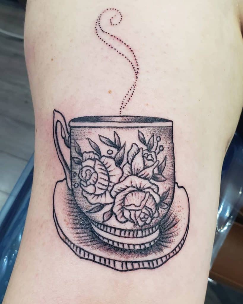Cup Tattoo Designs