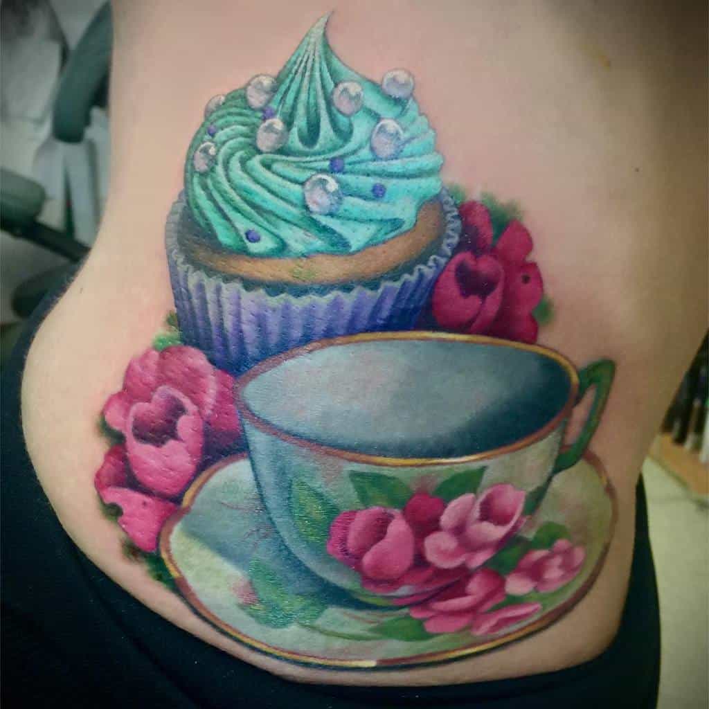 Cup Tattoo Designs