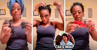 ¡Usted no aprende, verdad! Tiktoker vuelve a usar Gorilla Glue en el cabello y casi se queda calva