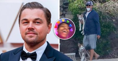 ¿Hay algo que no haga bien?: Dicaprio salta a un lago congelado para rescatar a sus perros