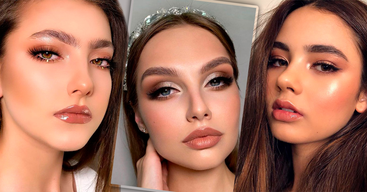 Maquillajes en tonos café para verte como una diosa tonos naranja y cafe Maquillajes en tonos café para verte como una diosa