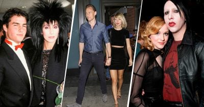 15 Parejas disparejas de famosos que nos hacen preguntarnos: ¿qué diablos hacían juntos?