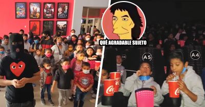 ¡Llegó Santa Claus! Influencer regala entradas de ‘Spider-Man’ a muchos niños sin hogar