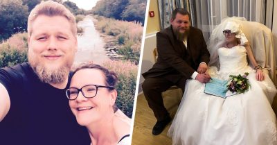 Después de 11 años comprometidos, pareja logra casarse justo antes de que ella falleciera