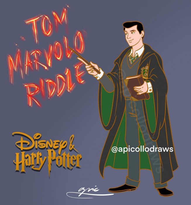 El príncipe Henry como Tom Riddle