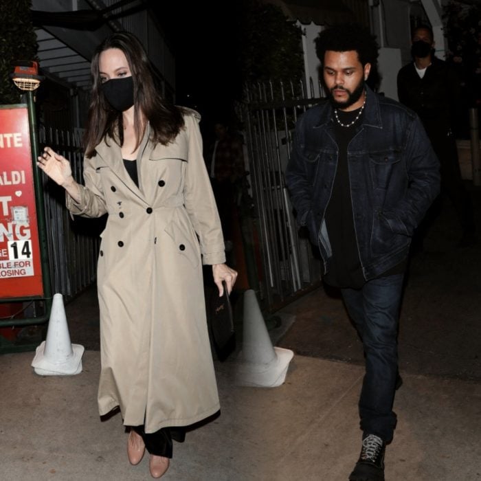 Whaaah!  The Weeknd's new song would confirm his relationship with Angelina Jolie