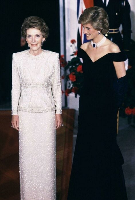 Lady Di y Nancy Reagan 