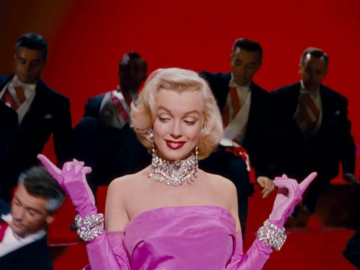 Marylin Monroe in Gentlemen Prefer Blondes 