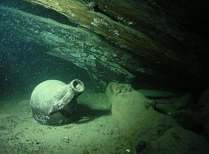 Portitxol Dos aficionados descubren bajo el mar un tesoro romano escondido  de los bárbaros  Cultura  EL PAÍS