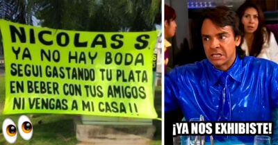 Chica le cancela la boda al novio con una lona porque sigue gastando dinero con sus amigotes