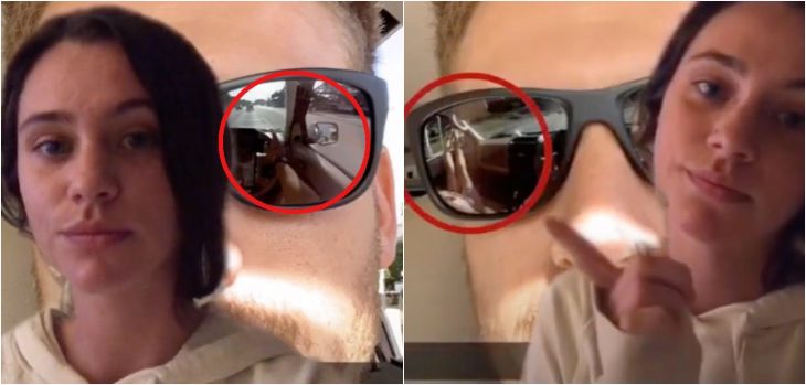 Descubre infidelidad de su novio gracias al reflejo de las gafas en una selfie