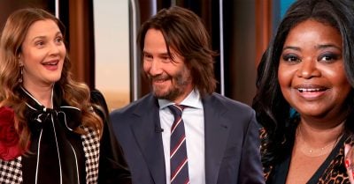 Drew Barrymore y Octavia Spencer revelaron lo encantador que fue Keanu Reeves con ellas