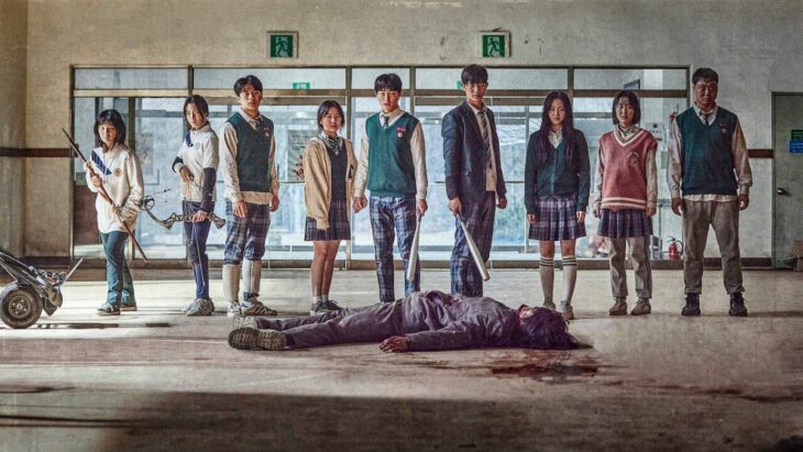 Escena de Estamos muertos la serie coreana que te recordará Tren a Busan