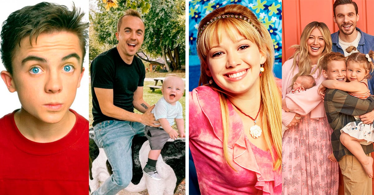 10 Stars of our childhood who already formed their own families