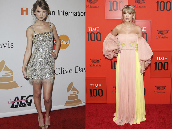 Evolución de estilo de Taylor Swift