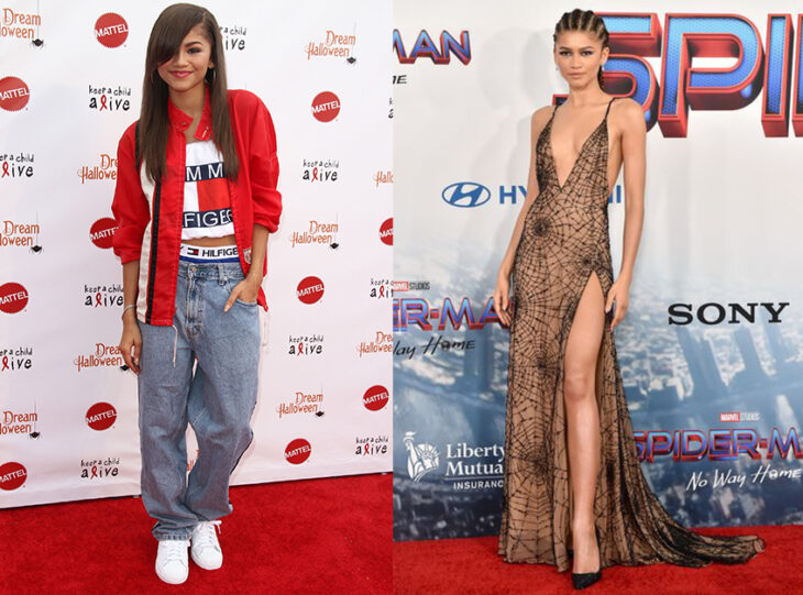 Evolución de estilo de Zendaya 