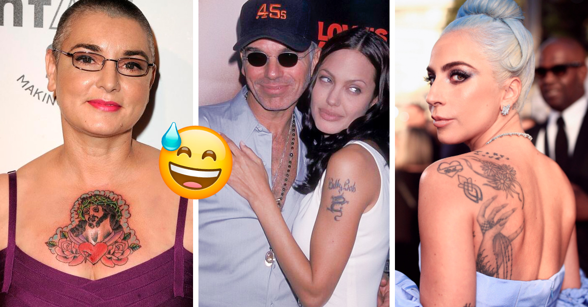 10 Celebrities who deserve an award for having an ugly tattoo