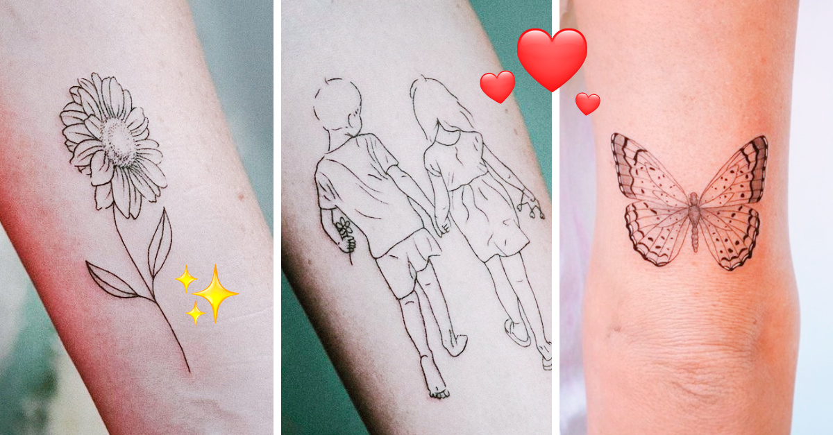 Single Line Tattoo Designs to Start 2022