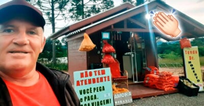 ¡Increíble! Hombre abrió una tienda sin encargado porque confía en que los clientes pagarán