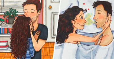 10 Hermosas ilustraciones que muestran las rutinas más simples y bellas del amor