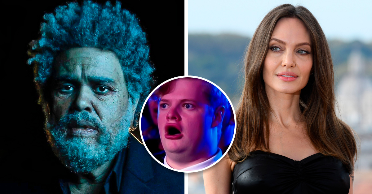 Qué?! The Weeknd confirmó su amor por Angelina Jolie Qué?! The Weeknd confirmó su amor por Angelina Jolie