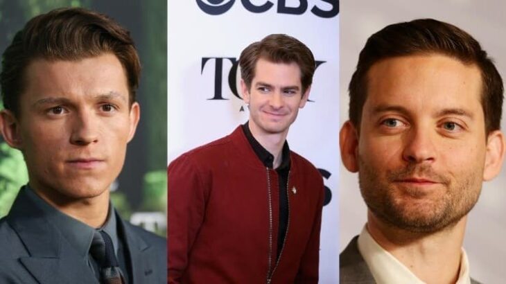 Tom Holland, Tobey Maguire and Andrew Garfield reunite to discuss No Way Home for the first time