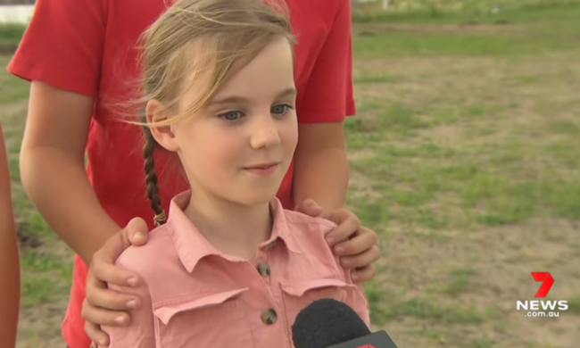 Ruby McLellan niña de 6 años que compro una casa en Australia 