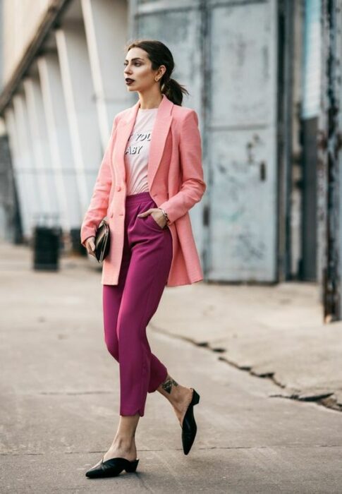 pink set; 20 Ways to wear pastel neon tones in your outfit