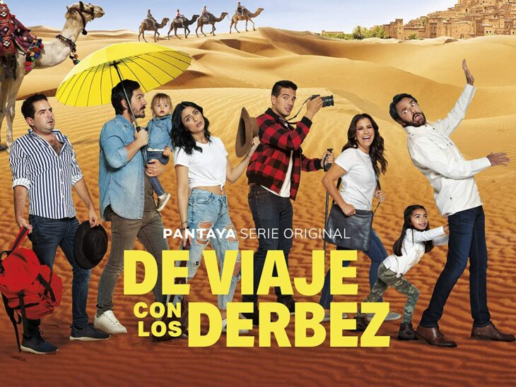 imagen del reality de viaje con los derbez