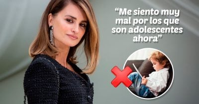 Penélope Cruz le prohíbe a sus hijos usar la tecnología; quiere cuidar su salud mental