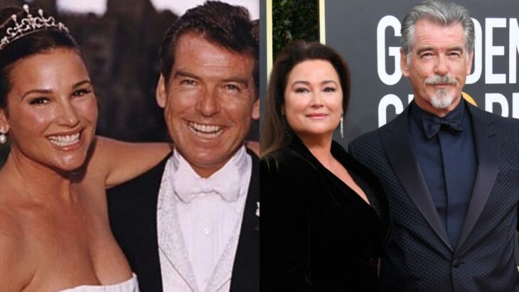 Pierce Brosnan and Keely Shaye together