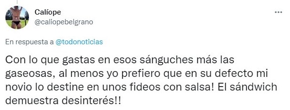 tuit; Prepara sándwiches para conocer a sus suegros y su novia lo deja