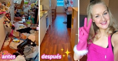 Tiktoker limpia casas gratis para personas que necesitan ayuda; es la nueva heroína de internet