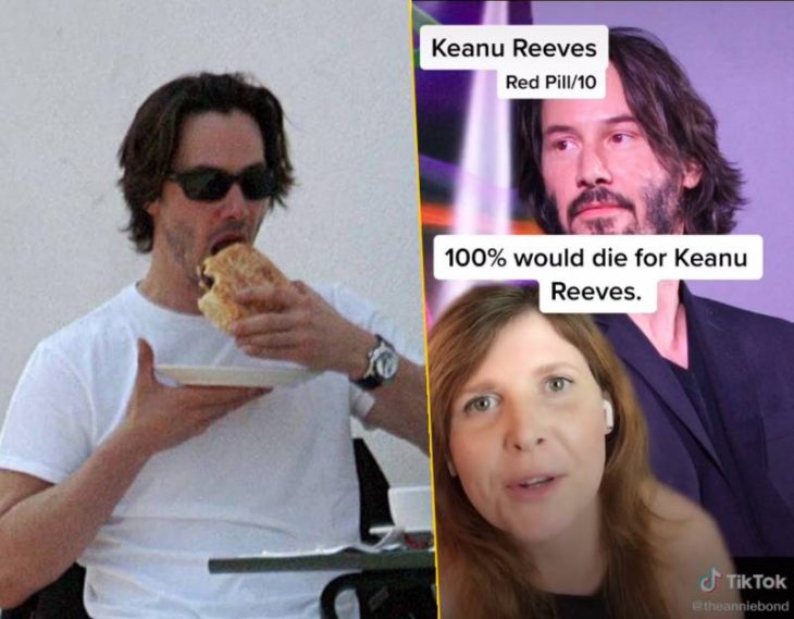 Keanu Reeves ;Tiktoker que trabajó en restaurantes califica a los famosos que atendió