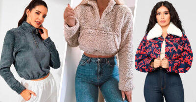 10 Outfits con chamarras ‘crop top’ para las que aman enseñar poquito en el invierno