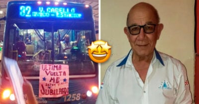 Abuelito graba su último viaje antes de jubilarse como conductor y todo internet se conmueve