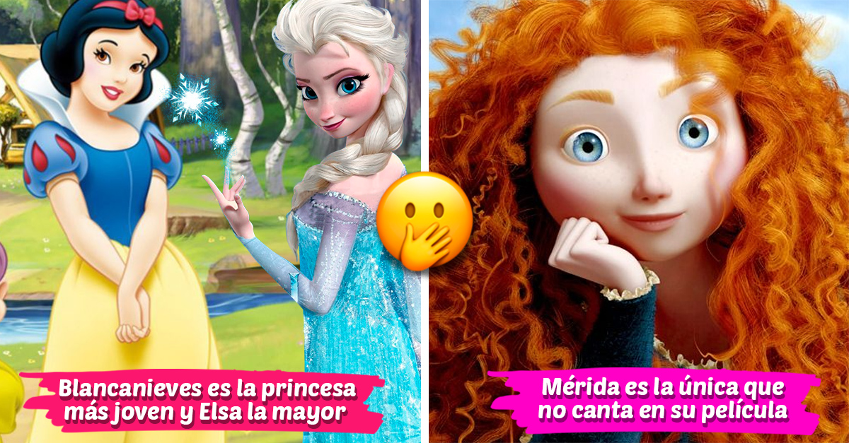 15 Datos que desconocías sobre las princesas de Disney