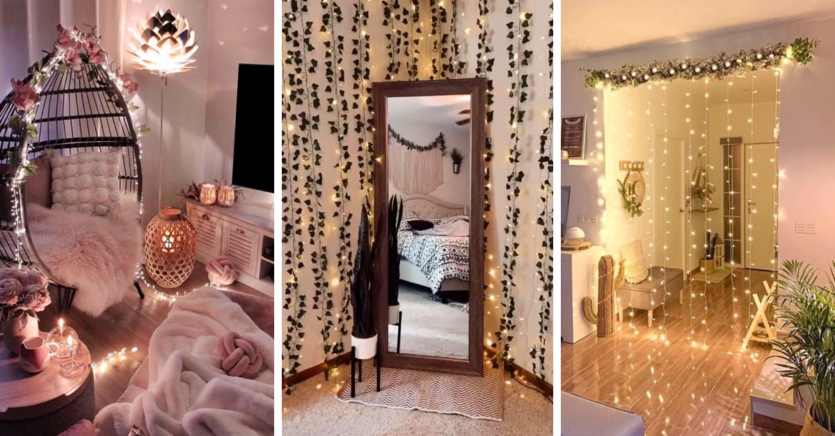 13 cute ideas to add lights to your bedroom and make it shine - World ...