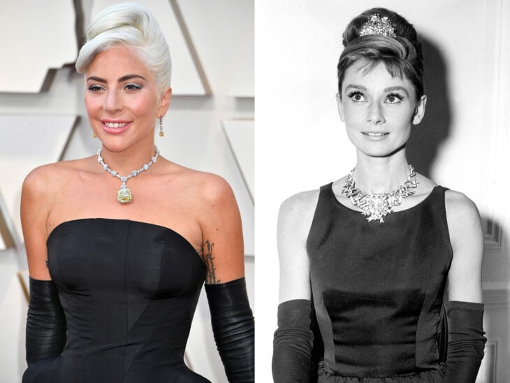 Comparación de Lady Gaga y Audrey Hepburn