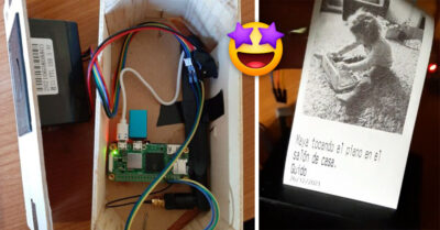 Gran nieto inventa un aparato para que su abuelita sin internet pueda recibir sus fotos