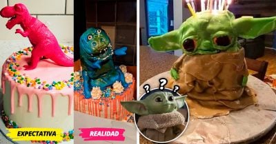 ¡Ya nada, no quiero nada! 10 Raros pasteles que decepcionaron mucho a los cumpleañeros