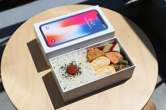 Rice box; 19 food presentations that will leave you without appetite but will make you laugh