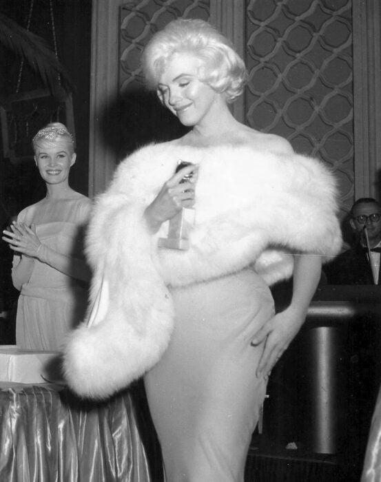 Marylin Monroe en los Golden Globes de 1960