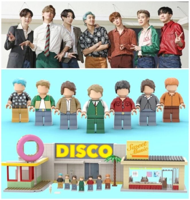 BTS;  ARMY attention!  BTS will have a Lego set inspired by the song 'Dynamite'