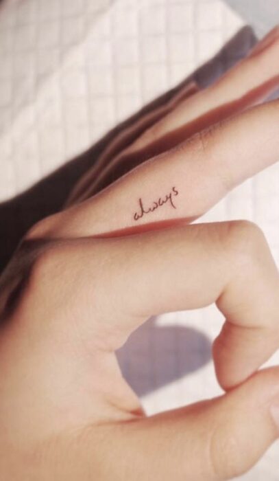 Always ;15 Minitatuajes inspirados en la magia de Harry Potter