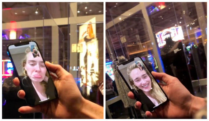 adele en facetime